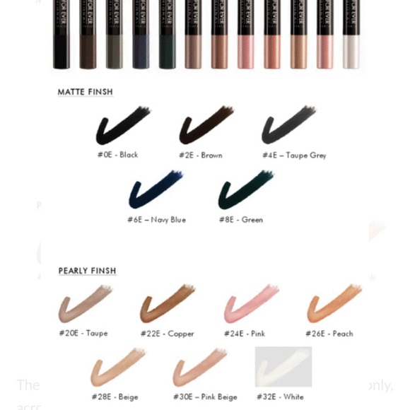 2pk Makeup Forever 28E Aqua Shadow Eye Pencil - Picture 3 of 4